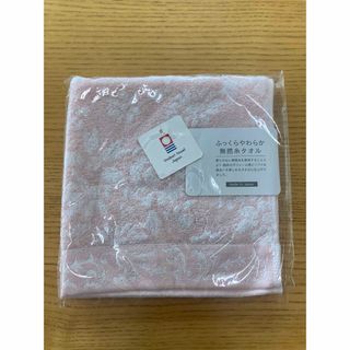 イマバリタオル(今治タオル)の今治タオル　ふっくらやわらか無撚糸タオルハンカチ　新品未開封　ピンク(タオル/バス用品)