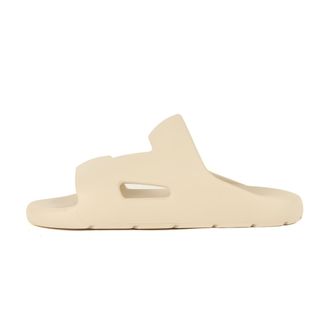 ボッテガヴェネタ(BOTTEGA VENETA)の【新品】BOTTEGA VENETA ボッテガヴェネタ サンダル サイズ:42 / 24SS ラバー スライド サンダル (Band Slides) / クリーム / イタリア製 / シューズ 靴【メンズ】(サンダル)