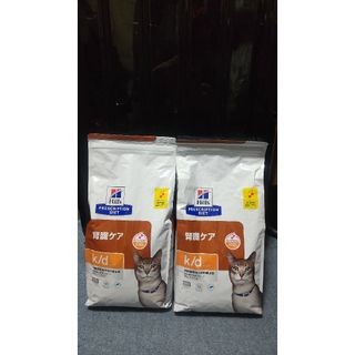 Hill's - Hill's k/d 腎臓ケア ツナ キャットフード2kg×2袋