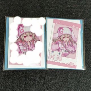 ニジサンジ(にじさんじ)の魔界ノりりむ Angelic Dream チェキ風カード2枚(カード)