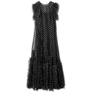SNIDEL - SNIDELスナイデル人気完売♡ランダムフリルチュールドレスワンピースドット
