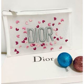 新品　ディオール  ノベルティ 刺繍ポーチ　正規品