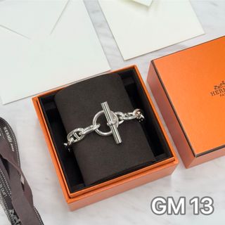 HERMES - 新品未使用　HERMESエルメス　シェーヌダンクル ブレスレット GM13 