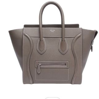 セリーヌ(CELINE)のCELINE　レザー　ラゲージ　保存袋付き(ハンドバッグ)