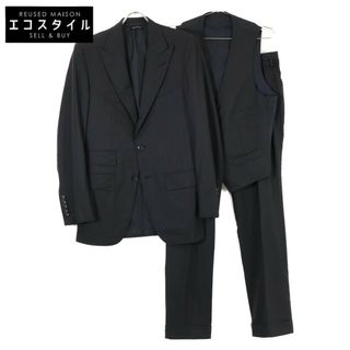 TOM FORD - トムフォード 21BL4B ストライプ ウール 段返り3Bシングル 3P 44