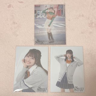 庄司なぎさ 生写真 3枚セット(女性アイドル)