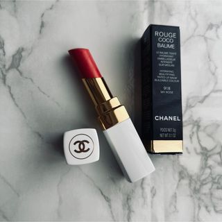 CHANEL - CHANEL ルージュ ココ ボーム 918 マイ ローズ 3g