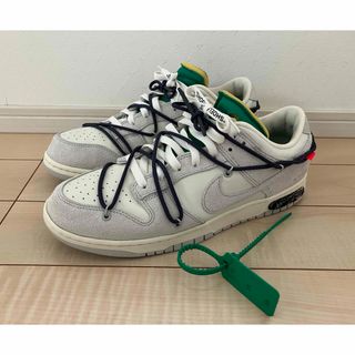 NIKE - 30cm Off-White × Nike Dunk Low Sail