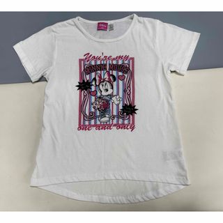 Disney - 【Disney ディズニー】美品　ミニーマウス　半袖Tシャツ　キッズ　150