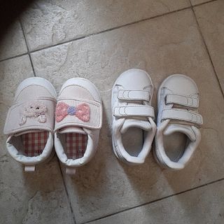 STANSMITH（adidas） - adidasのスタンスミス、ホワイトピンクうさぎ二足