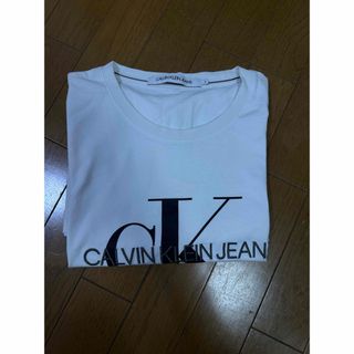 Calvin Klein - カルバンクライン メンズ 半袖 CK ロゴ Tシャツ