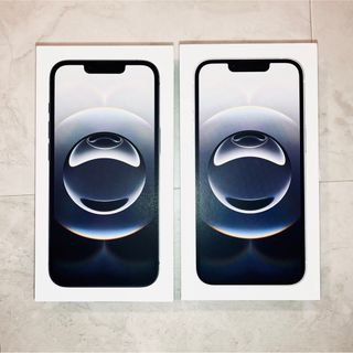Apple - 【新品 未使用】iPhone 16e 128GB 計2台 ホワイト ブラック