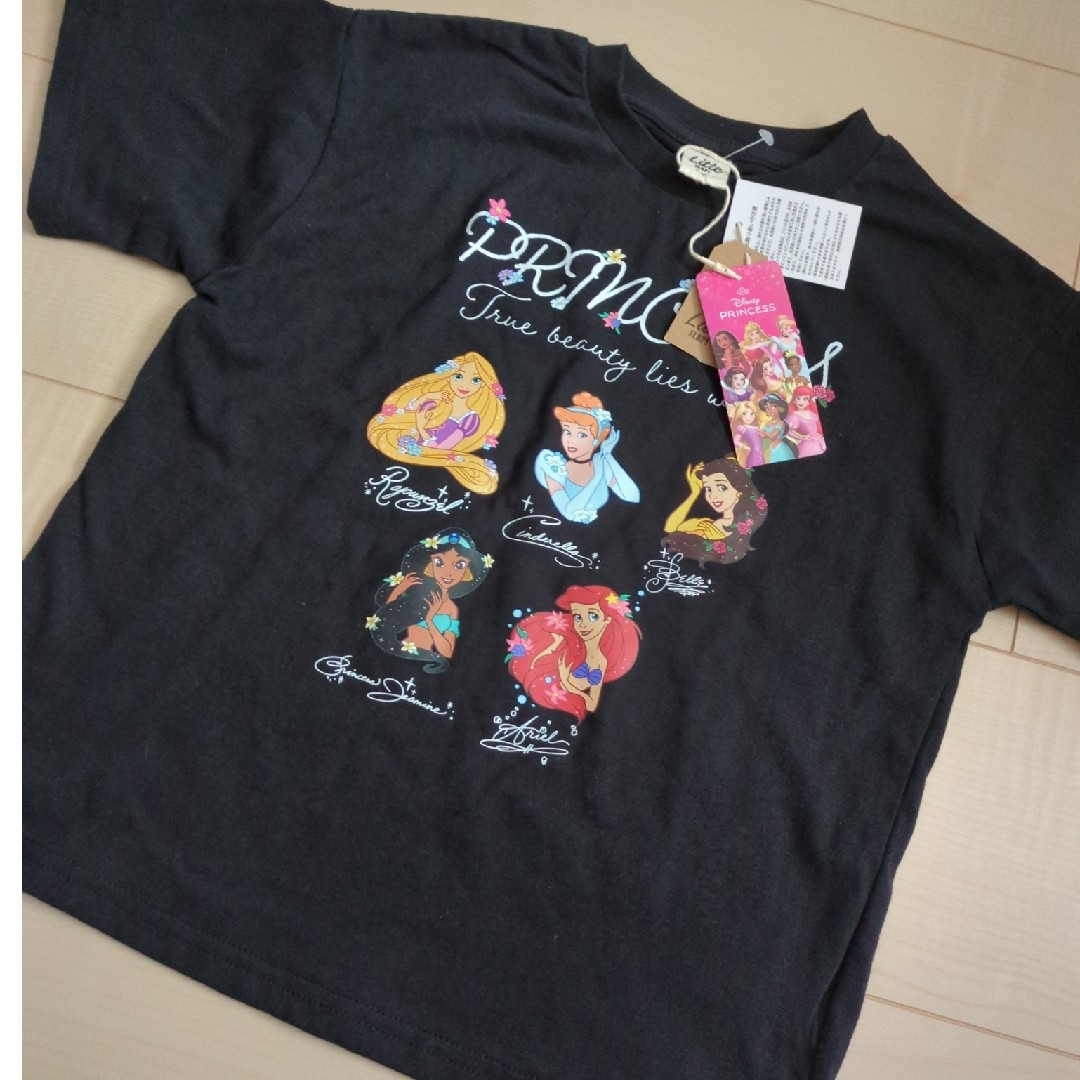 Disney(ディズニー)のプリンセス　半袖　リトシー　120cm キッズ/ベビー/マタニティのキッズ服女の子用(90cm~)(Tシャツ/カットソー)の商品写真