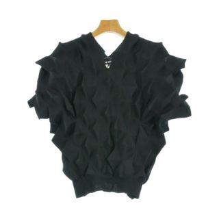 ジュンヤワタナベ(JUNYA WATANABE)のJUNYA WATANABE ジュンヤワタナベ ニット・セーター S 黒 【古着】【中古】(ニット/セーター)