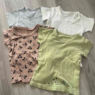西松屋 - 西松屋　肌着　半袖　80サイズ　90サイズ　男の子　女の子　保育園着