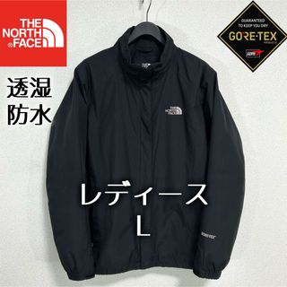 THE NORTH FACE - 人気良品 ノースフェイス ナイロンジャケット レディースL ゴアテックス ロゴ