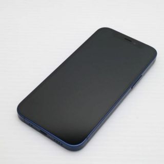 アイフォーン(iPhone)の超美品 SIMフリー iPhone12 mini 64GB  ブルー M111(スマートフォン本体)