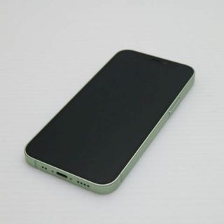 アイフォーン(iPhone)の超美品 SIMフリー iPhone12 mini 64GB  グリーン M111(スマートフォン本体)