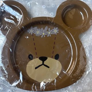 クマノガッコウ(くまのがっこう)のクマの学校お子様仕切りプレート(プレート/茶碗)