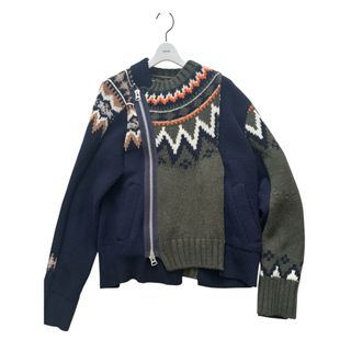 sacai - sacai ホリデーコレクション2021AW　ライダースニット
