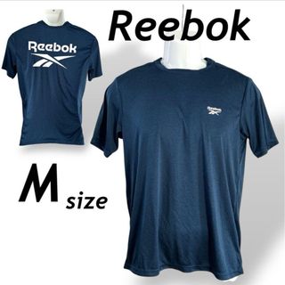 リーボック(Reebok)のReebok メンズ スポーツウェア Tシャツ M バックロゴ (r34)☆(トレーニング用品)