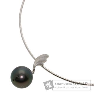 ミキモト(MIKIMOTO)のMIKIMOTO ミキモト 黒蝶パール 真珠 ネックレス K18WG レディース [中古](ネックレス)