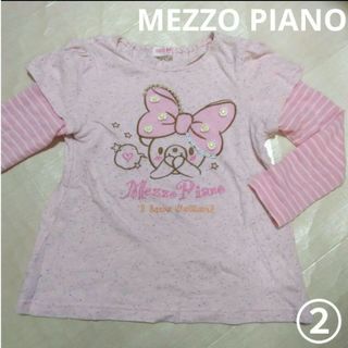 mezzo piano - Mezzo Piano ピンク トップス