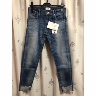 GYDA - 【新品】GYDA ジェイダ　カットオフ ストスリ デニムパンツ ブルー　S