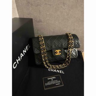 CHANEL - シャネル CHANEL マトラッセ　Wフラップ　ラムスキン　23