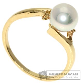 ミキモト(MIKIMOTO)のMIKIMOTO ミキモト アコヤパール 真珠 リング・指輪 K18YG レディース [中古](リング(指輪))