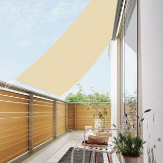 【色:砂色_サイズ:2x2m】LOVE STORY 撥水シェード 2x2m 砂色(その他)
