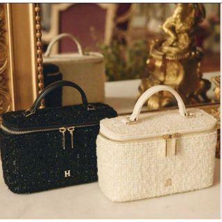 ハーリップトゥ(Her lip to)の2023 HLT Tweed Vanity Bag ホワイト(ノベルティグッズ)