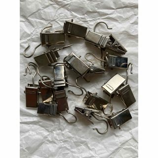 18個　カーテンクリップ　カーテンフック(その他)