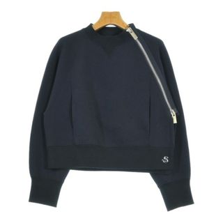sacai - sacai サカイ スウェット S 紺 【古着】【中古】【送料無料】 【古着】【中古】