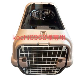 リッチェル(Richell)のリッチェル　キャンピングキャリーダブルドア小型犬・猫用ダークブラウンMサイズ(犬)