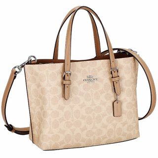 コーチ(COACH)の【未使用】正規品 コーチ ショルダーバッグ レディース ホワイト レザー(ショルダーバッグ)