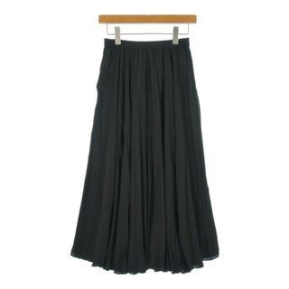 バレンティノ(VALENTINO)のVALENTINO ヴァレンティノ ロング・マキシ丈スカート S 黒 【古着】【中古】(ロングスカート)