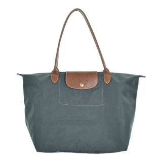 ロンシャン(LONGCHAMP)のLONGCHAMP ロンシャン トートバッグ  グレー 【古着】【中古】(トートバッグ)
