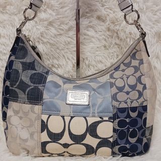 コーチ(COACH)のCOACH コーチ シグネチャー ホーボー パッチワーク トートバック(トートバッグ)