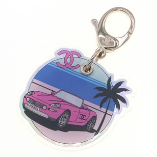 シャネル(CHANEL)の シャネル キーホルダー ABC798 ピンク系 レジン(キーホルダー)