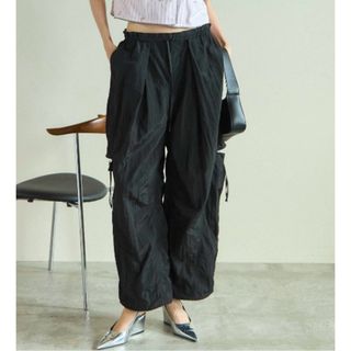 メゾンスペシャル(MAISON SPECIAL)のSide Zipper Parachute Pants(ワークパンツ/カーゴパンツ)