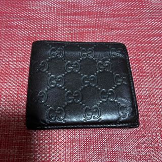 グッチ(GUCCI)のグッチ　財布　ブラウン　(折り財布)