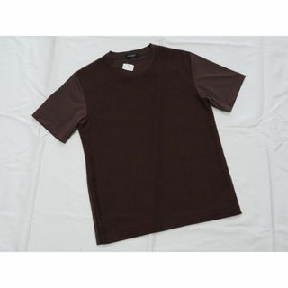BLACK LABEL CRESTBRIDGE - ブラックレーベルクレストブリッジ　半袖ブロックチェックカットソー　Mサイズ　茶色