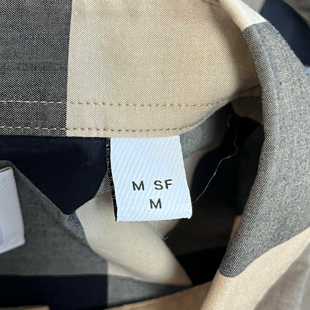 BURBERRY(バーバリー)のBURBERRY バーバリー 長袖シャツ メガチェック 現行 メンズ レディース Mサイズ ベージュ メンズのトップス(シャツ)の商品写真
