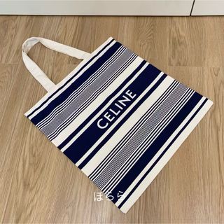 CELINE - セリーヌ2025年最新モデルノベルティトートバッグエコバッグネイビー非売品新品