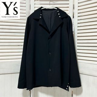 ワイズ(Y's)の美品 Y’s ワイズ スタッズ ジャケット 3 ヨウジヤマモト(その他)