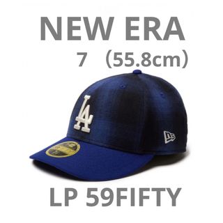 ニューエラ(NEW ERA)のNEW ERA ニューエラ ドジャース　チェック　キャップ　59FIFTY LP(キャップ)