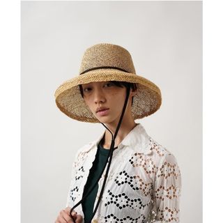 TODAYFUL - 【美品】La Maison de Lyllis BRAN ストローハット 帽子