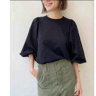 アパルトモンドゥーズィエムクラス(L'Appartement DEUXIEME CLASSE)のL'Appartement Gather Long sleeve Tee(カットソー(長袖/七分))