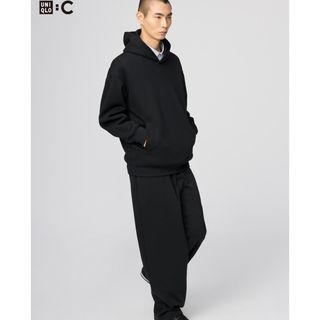 ユニクロ(UNIQLO)のUNIQLO C スウェットワイドパンツ/丈長め(その他)